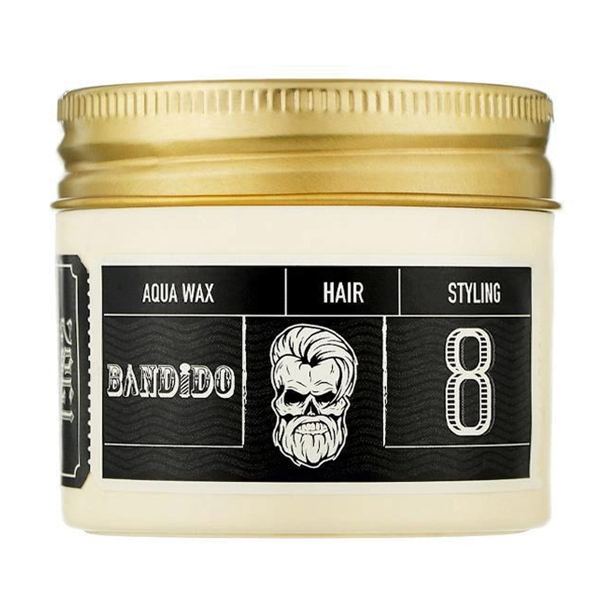 Чоловічий віск для укладання волосся Bandido Aqua Wax 8 Extreme Strong на водній основі, екстрасильної фіксації, 125 мл