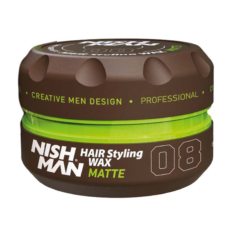 Чоловічий віск для укладання волосся Nishman Hair Styling Wax 08 Matte, 150 мл